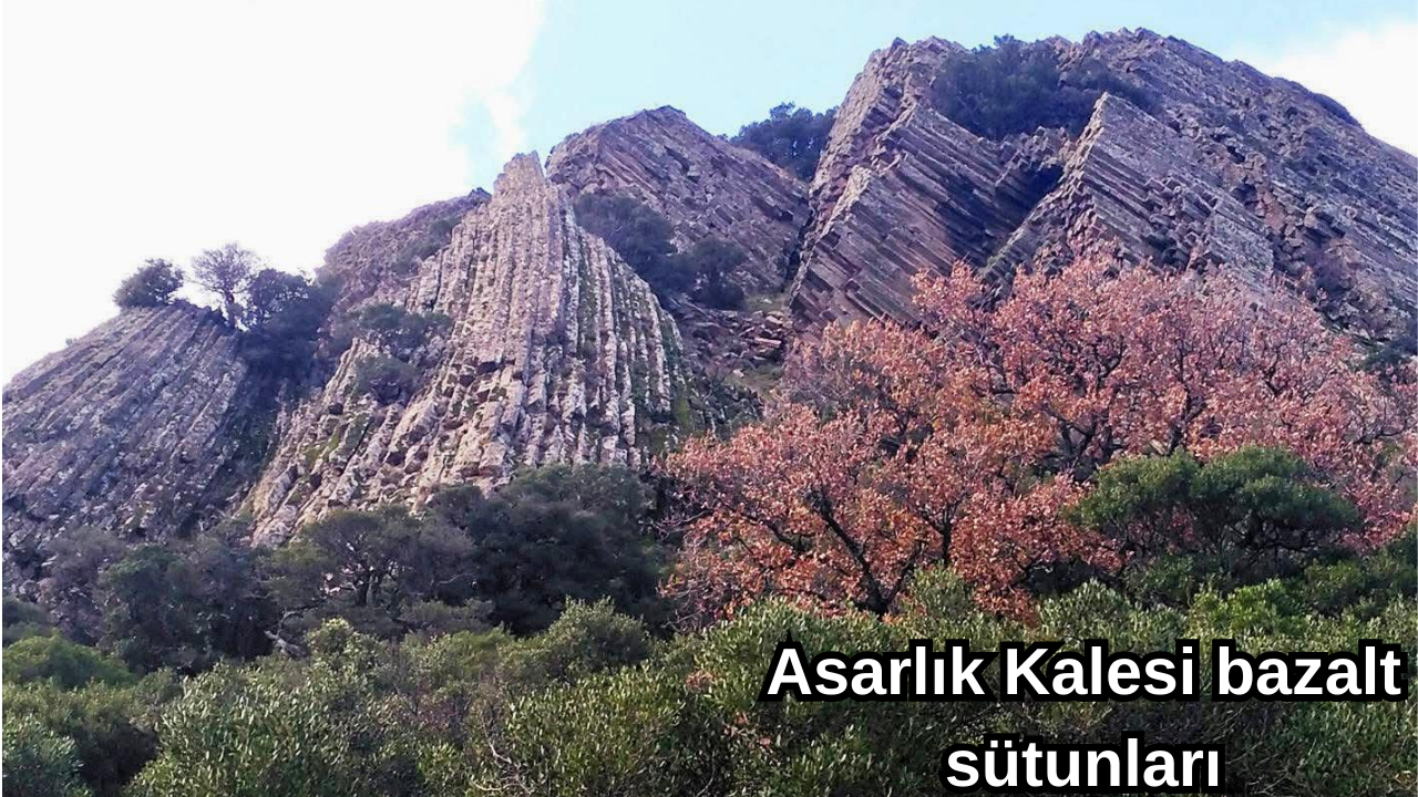 Çanakkale’nin Doğal Güzelliği ‘Bazalt Sütunlar’ (1)