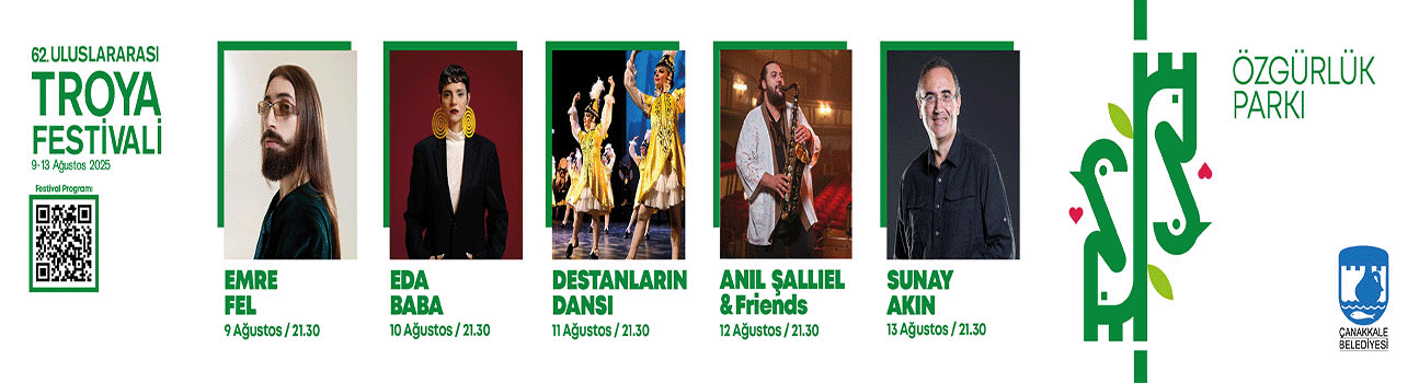 Çanakkale Belediyesi Troya Festivali Reklam İlan