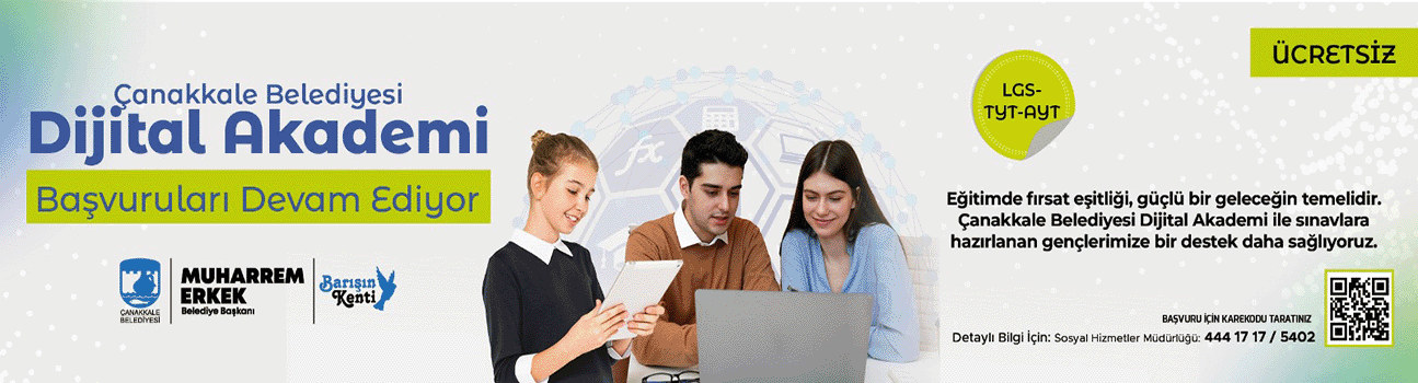 Çanakkale Belediyesi Aralık Reklam İlan