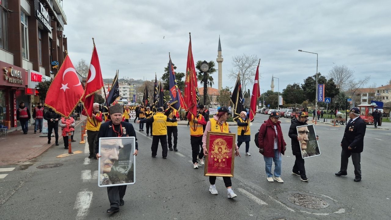 57. Alay Vefa Yürüyüşü Tekirdağ Çanakkale