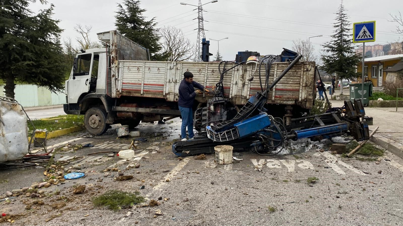 Kocaeli Izmit Kamyon Kazası (4)