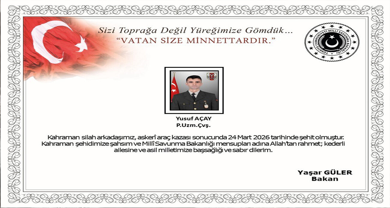 Piyade Uzman Çavuş Yusuf Açay