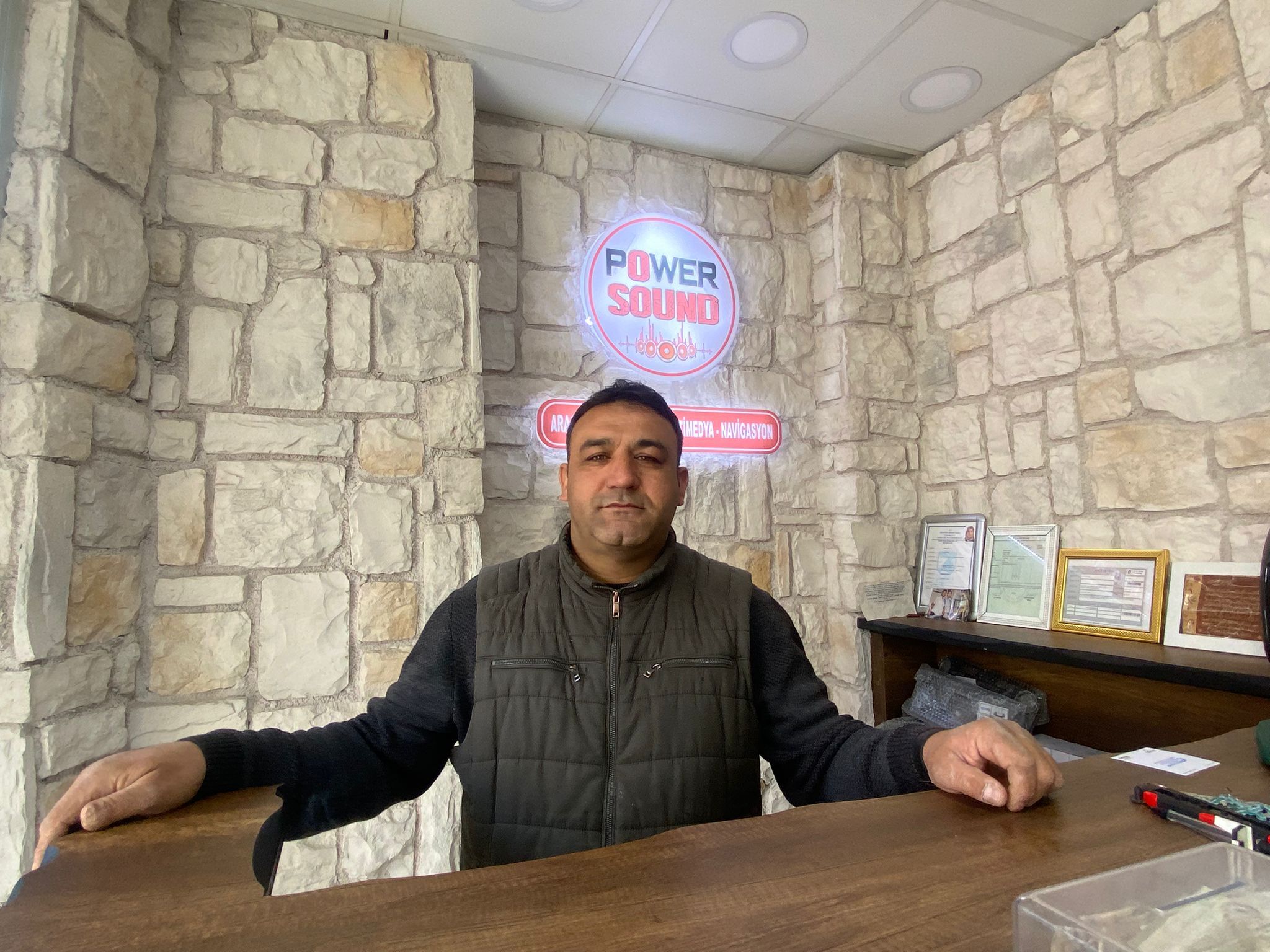 Power Sound Işletme Sahibi Ahmet Kaya