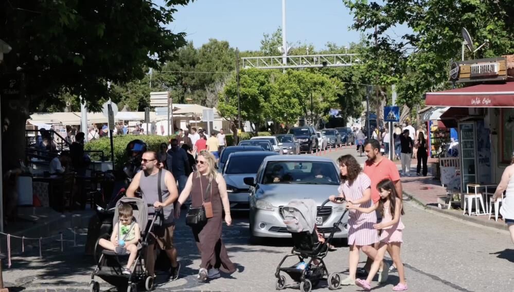 Çanakkale'de oraya turist akını