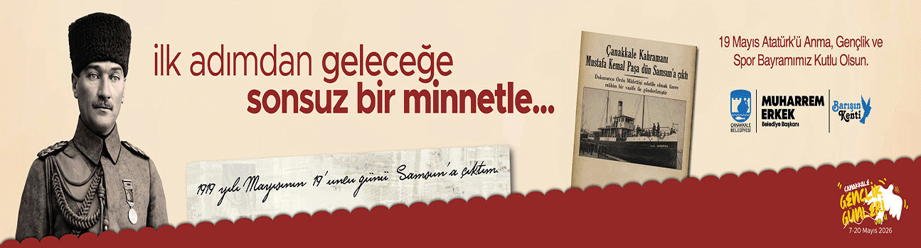 Çanakkale Belediyesi 19 Mayıs 2026 Reklam İlan