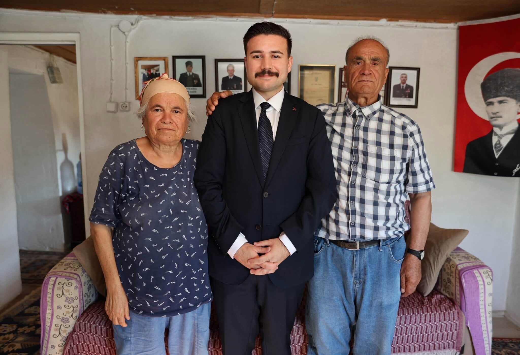 Gökçeada Kaymakamı Acar’dan Kıbrıs Gazilerine vefa ziyareti