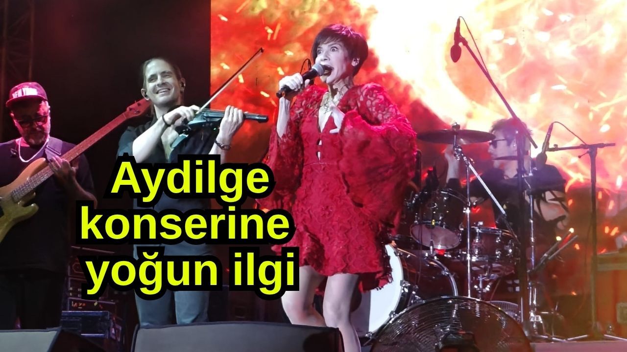 Aydilge konserine yoğun ilgi