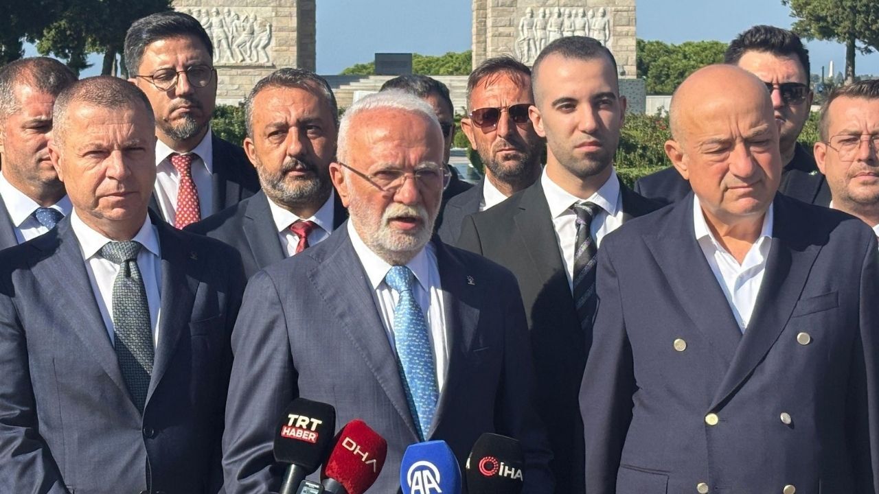AK Parti Genel Başkanvekili Elitaş Çanakkale'de (Video)