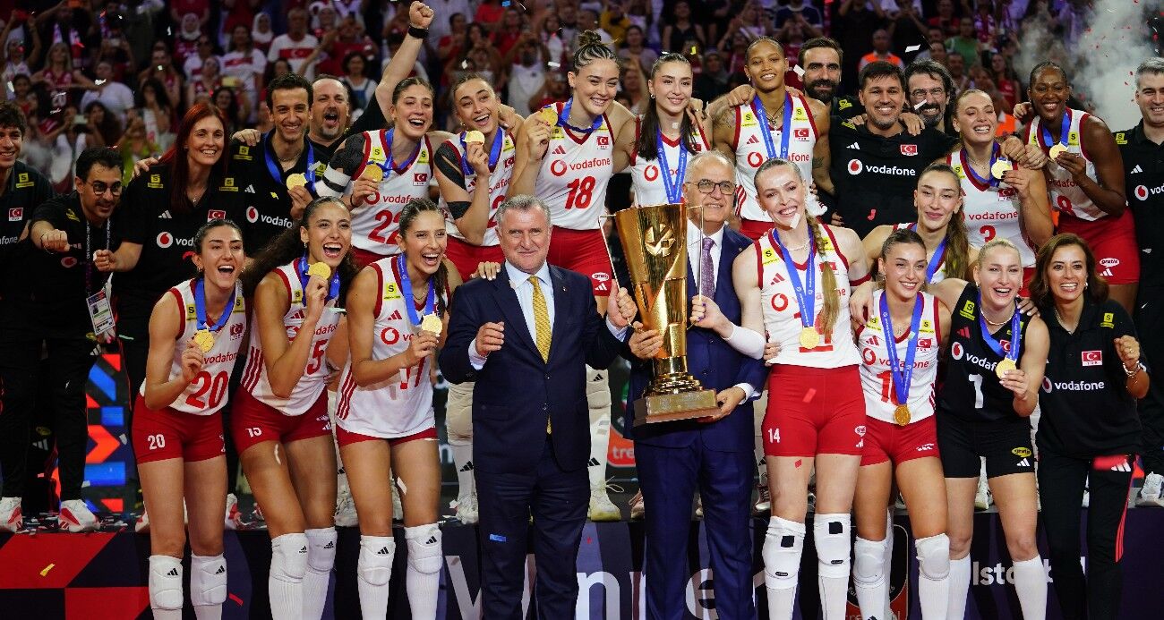 CEV Avrupa Şampiyonası'nda şampiyon Türkiye
