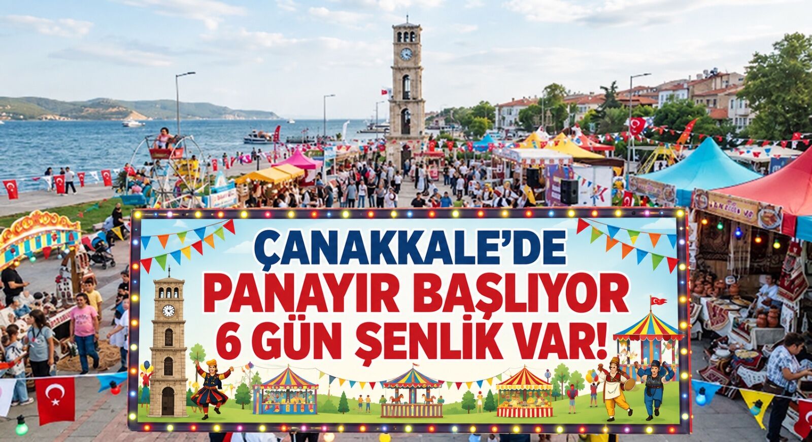 Çanakkale’de panayır başlıyor, 6 gün şenlik var!