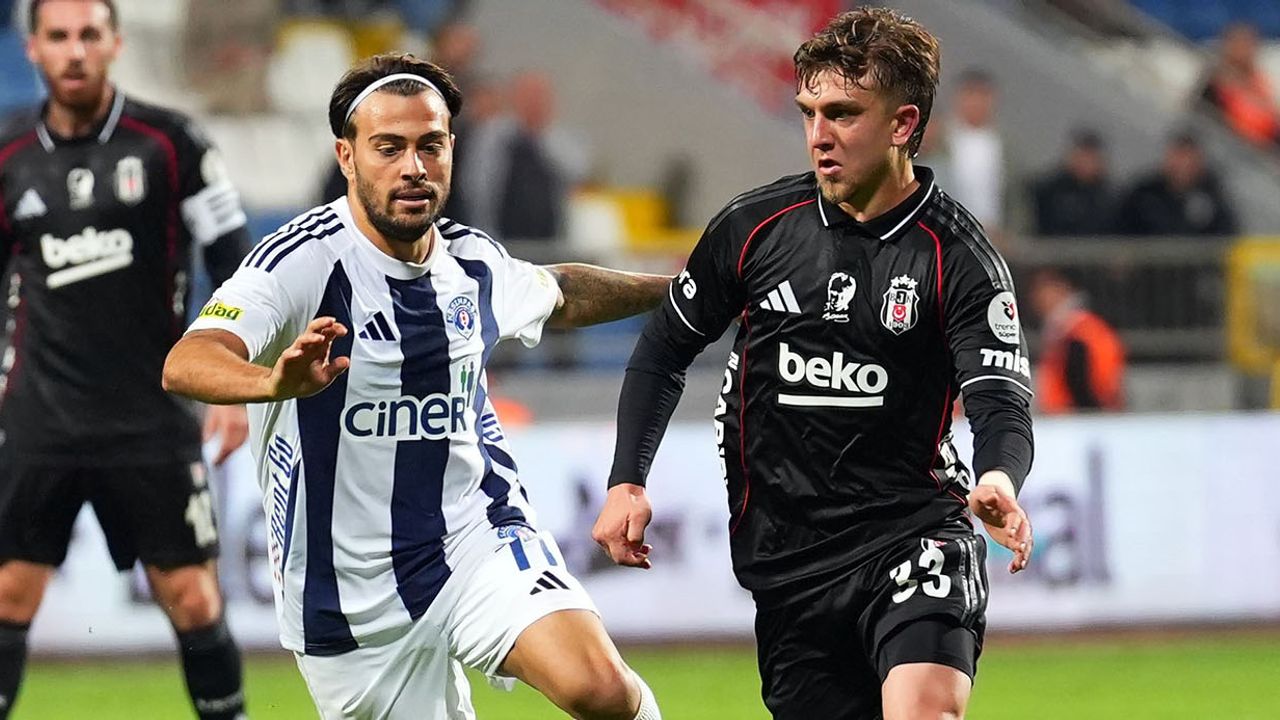 Beşiktaş, Kasımpaşa ile berabere kaldı