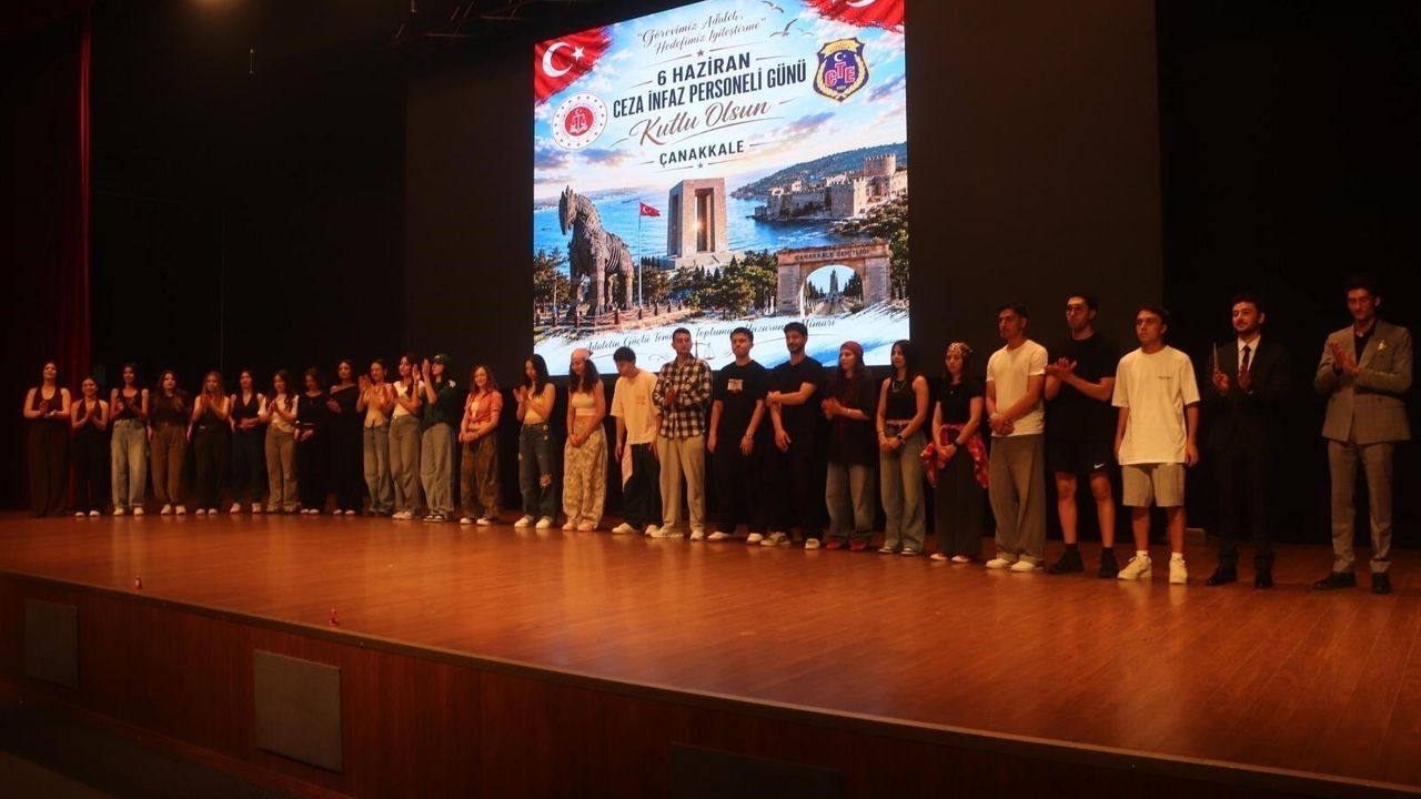 Ceza İnfaz Personeli Günü Çanakkale’de kutlandı