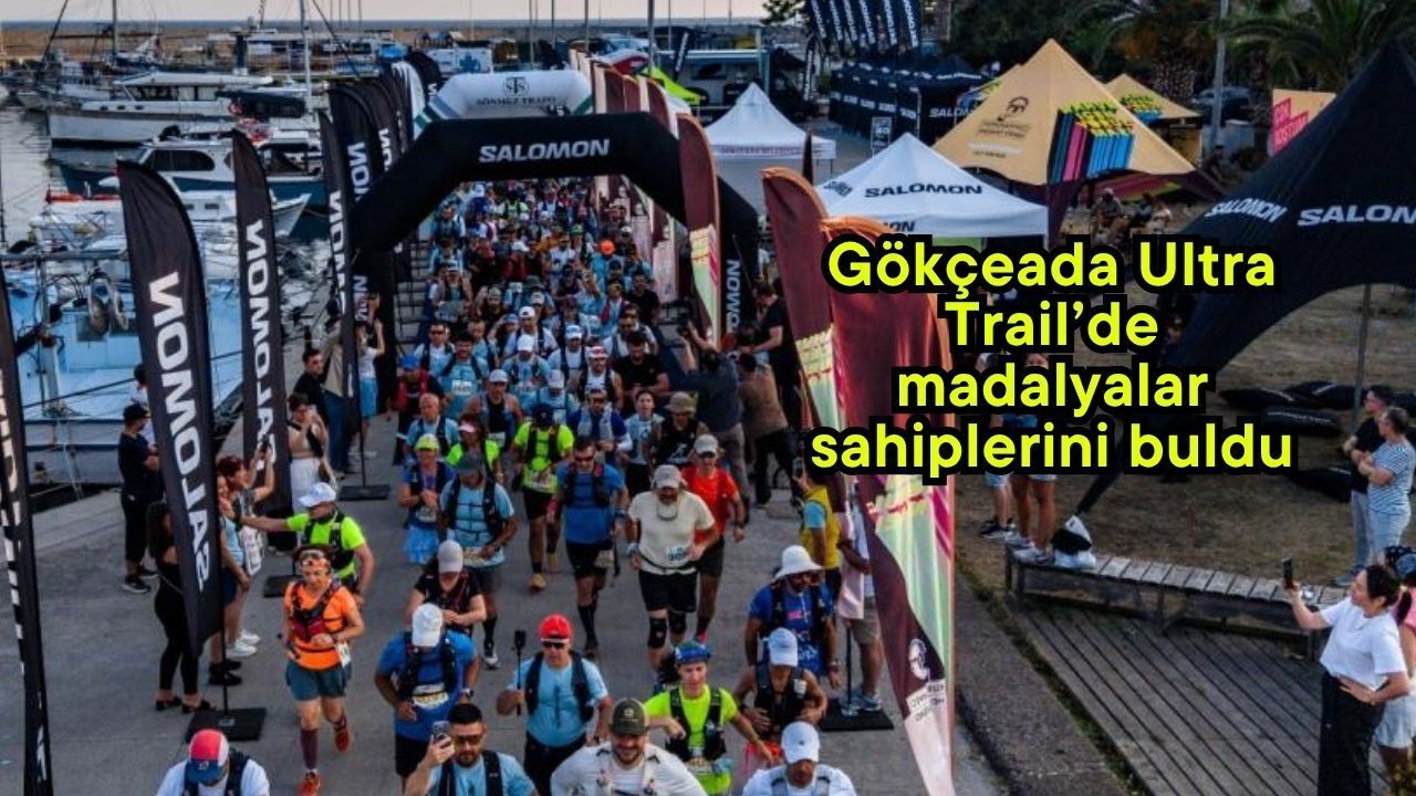 Gökçeada Ultra Trail’de madalyalar sahiplerini buldu
