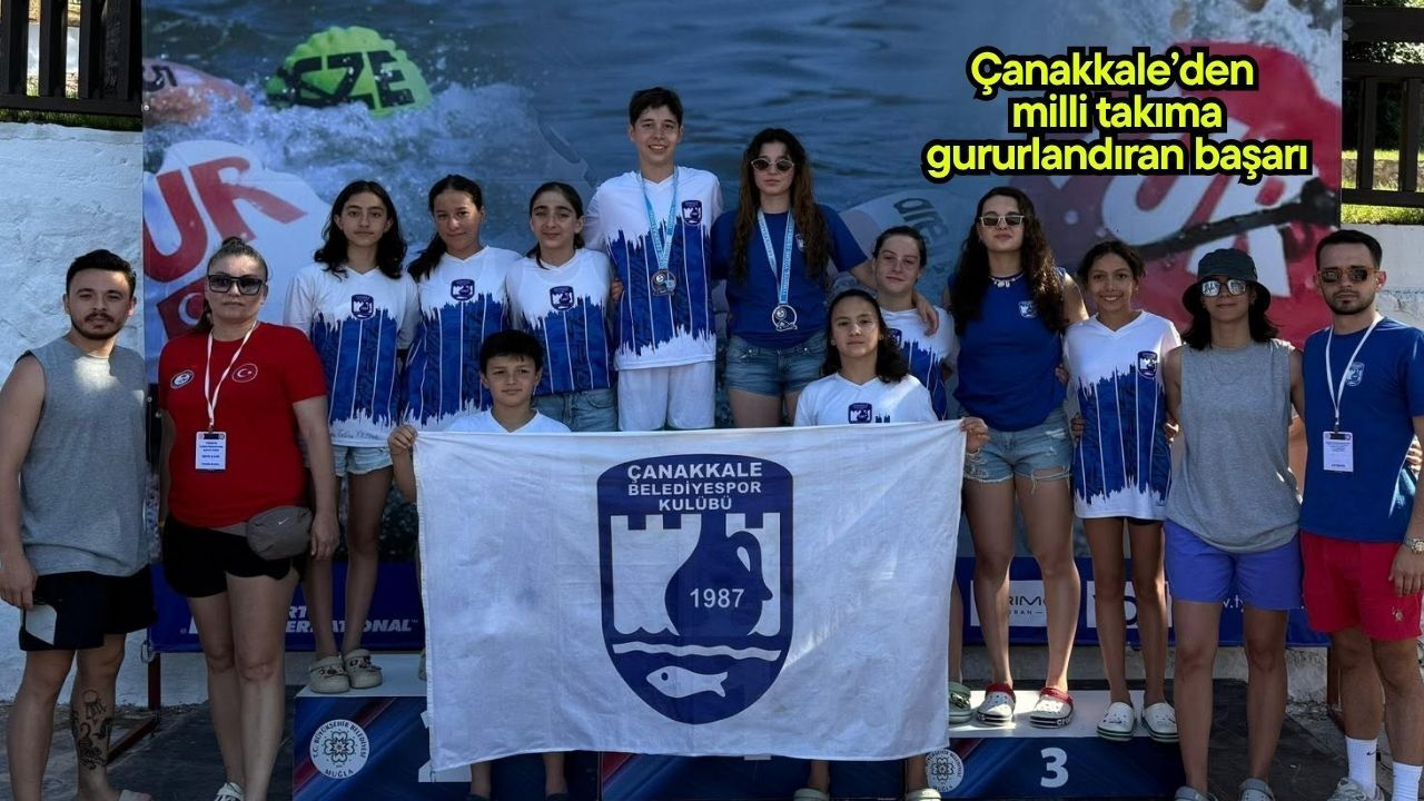 Çanakkale’den milli takıma gururlandıran başarı
