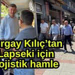 Turgay Kılıç’tan Lapseki için lojistik hamle