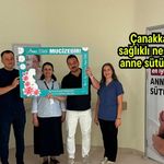 Çanakkale’de sağlıklı nesiller için anne sütü vurgusu