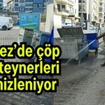 Kepez’de çöp konteynerleri temizleniyor