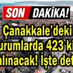 Çanakkale’de 423 kişi işe alınacak! İşte detaylar