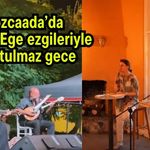 Bozcaada’da şiir ve Ege ezgileriyle unutulmaz gece