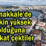 Çanakkale'de riskin yüksek olduğuna dikkat çektiler