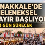 Çanakkale’de geleneksel panayır başlıyor, 3 gün sürecek
