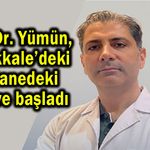 Prof. Dr. Yümün, Çanakkale’de göreve başladı