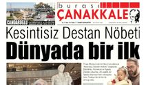 Burası Çanakkale Gazetesi 24 Mart Pazartesi
