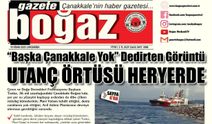 Çanakkale Boğaz Gazetesi 16 Nisan Çarşamba