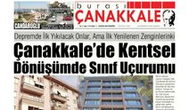 Burası Çanakkale Gazetesi 5 Mayıs Pazartesi