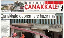 Burası Çanakkale Gazetesi 9 Mayıs Cuma