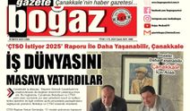 Çanakkale Boğaz Gazetesi 9 Mayıs Cuma