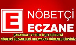 Çanakkale Nöbetçi Eczaneler 7 Kasım Salı