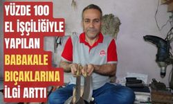 300 yılık Babakale bıçaklarına Kurban Bayramı öncesi talep arttı (VİDEO)