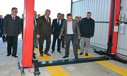 ÇOMÜ Araç Bakım Onarım Atölyesi Hizmete Açıldı