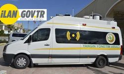 SÜRÜCÜLERİYLE BİRLİKTE YANGIN YÖNETİM ARACI VE TREYLER KİRALANACAK