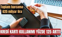 Kartlı ödeme tutarı Mayıs'ta yüzde 125 arttı