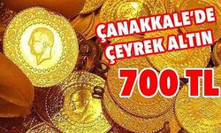 Çeyrek altın 700 TL oldu!