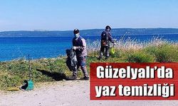 Güzelyalı’da yaz temizliği