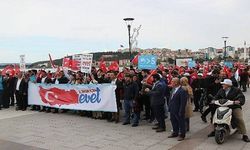 TÜGVA’dan ‘Türkiye İçin Evet Yürüyüşü’ (VİDEO)