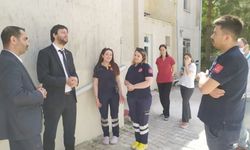 İl Sağlık Müdürü Baştürk Ayvacık’ta İncelemelerde Bulundu