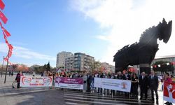 Çanakkale'de organ bağışı için farkındalık yürüyüşü