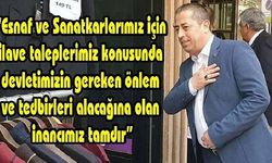 Birlik Başkanı Özcan, esnafın beklenti ve taleplerini sıraladı!