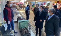 Kaymakam Göktaş’tan korona virüs denetimi
