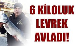 Amatör balıkçı, 6 kilo 380 gram ağırlığında levrek avladı