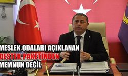 Meslek odaları açıklanan destek paketinden memnun değil
