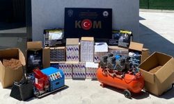 Çanakkale'de kaçak sigara operasyonu
