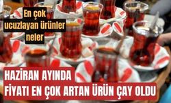 Haziran ayında fiyatı en fazla artan ürün çay oldu