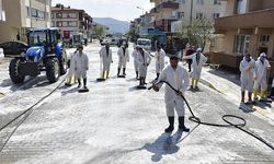 Biga Belediyesi’nden dezenfeksiyon seferberliği (VİDEO)