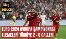  EURO 2024 Avrupa Şampiyonası Elemeleri: Türkiye: 2 - Galler: 0