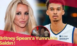 Ünlü Şarkıcı Britney Spears, Basketbolcu Victor Wembanyama ile Fotoğraf Çektirirken Korumanın Yumruklu Saldırısına Uğradı
